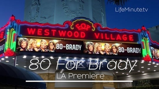 Tom Brady, Sally Field, more stars at '80 For Brady' premiere